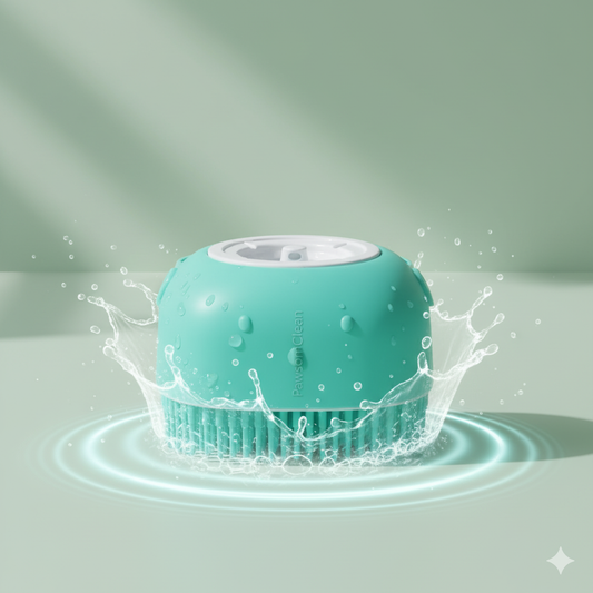 Silicone Pet Bath Scrubber